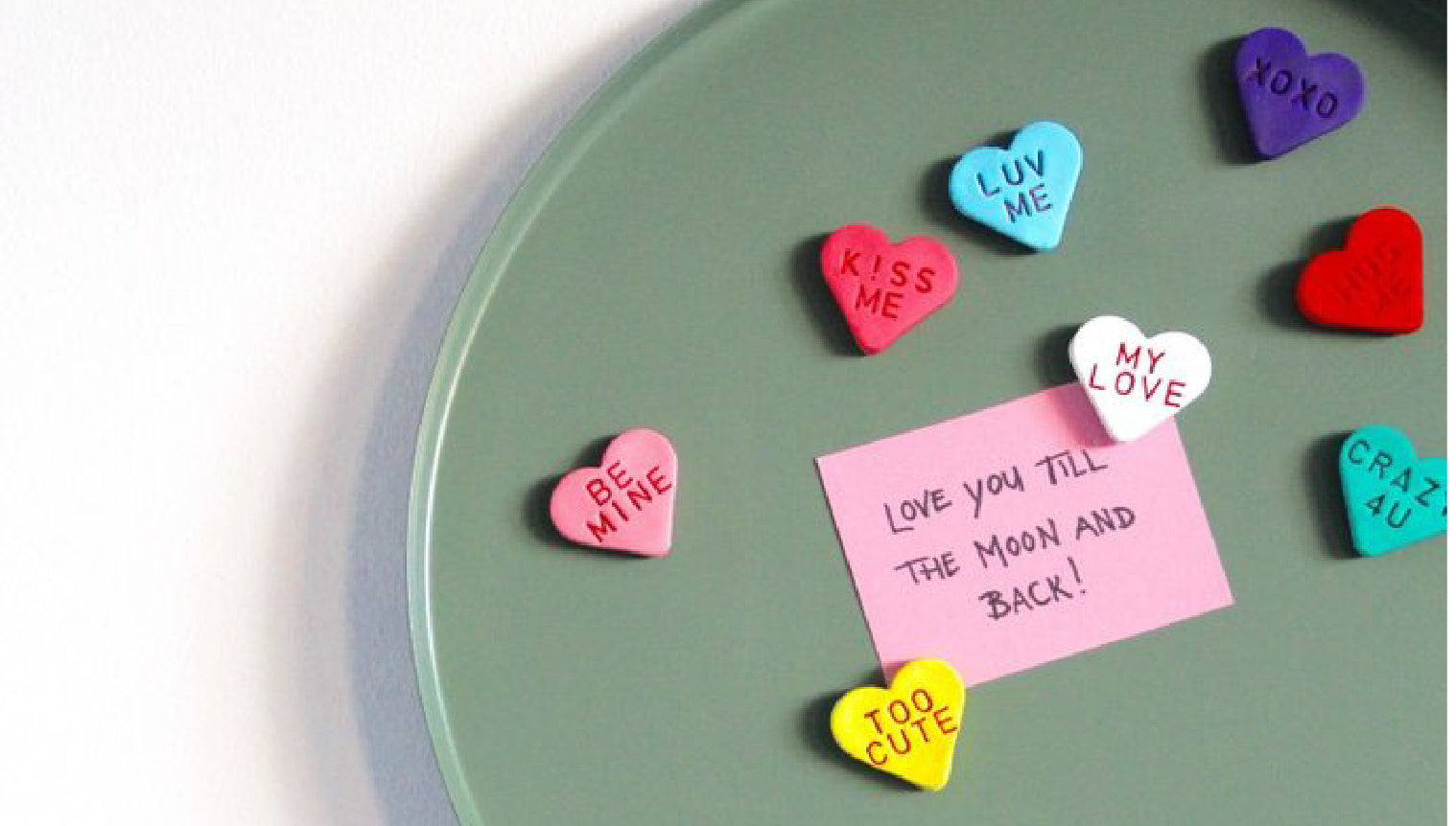 Craft it! Love Heart Magnets